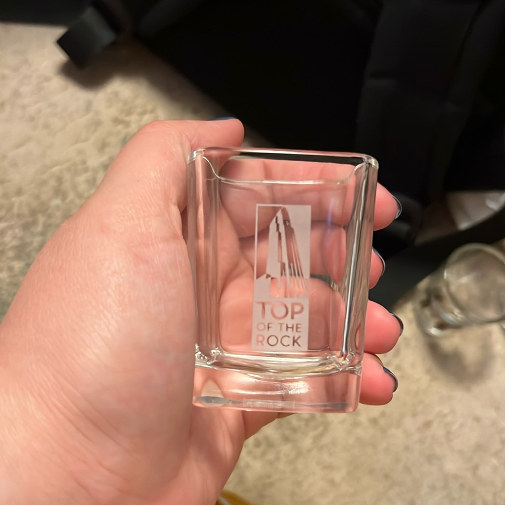 Top of the Rock Shot Glass